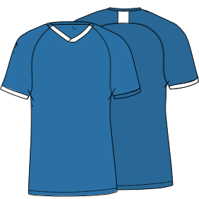 Fashion sewing patterns for MEN T-Shirts Football T-Shirt 7720